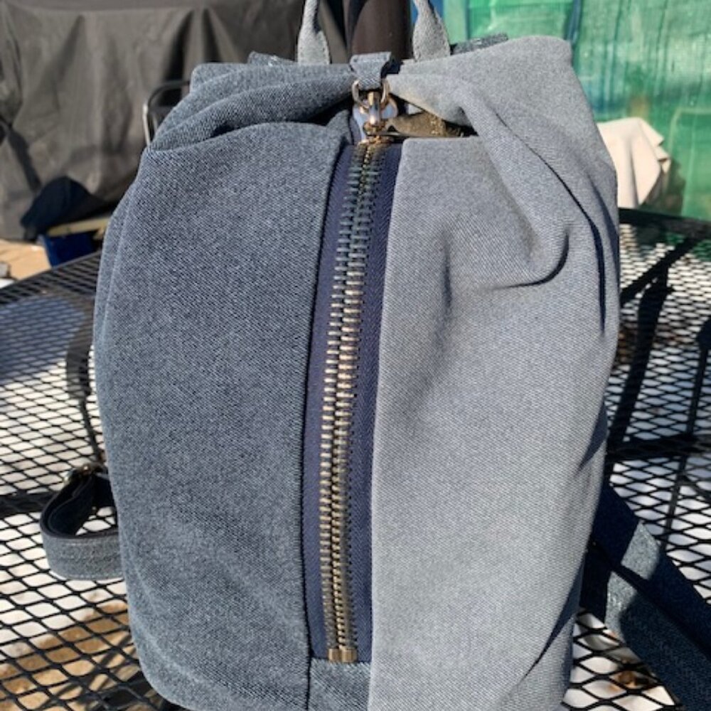 NWOT AIMEE KESTENBERG TAMITHA BACKPACK - DENIM LEATHER